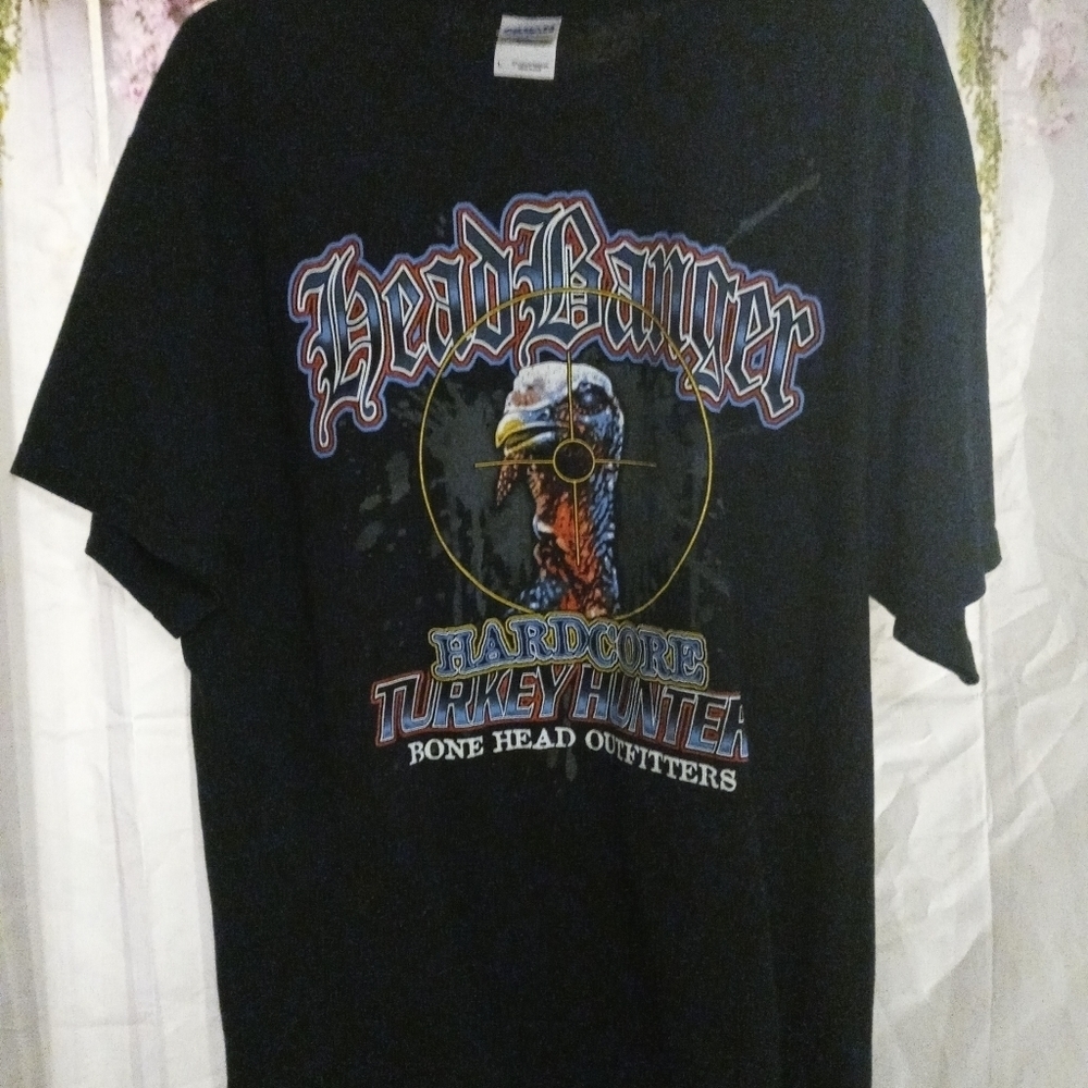 🎉Bone Head Outfitters Hardcore Turkey Hunter's T-Shirt